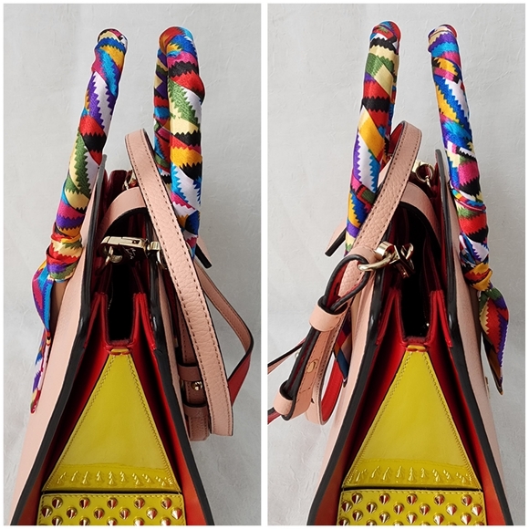 Auth Christian Louboutin Paloma Small Tote Bag - Picture 10 of 12